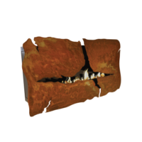 Bemaßung:<br />
B 1628 x H 870 x T 243 mm